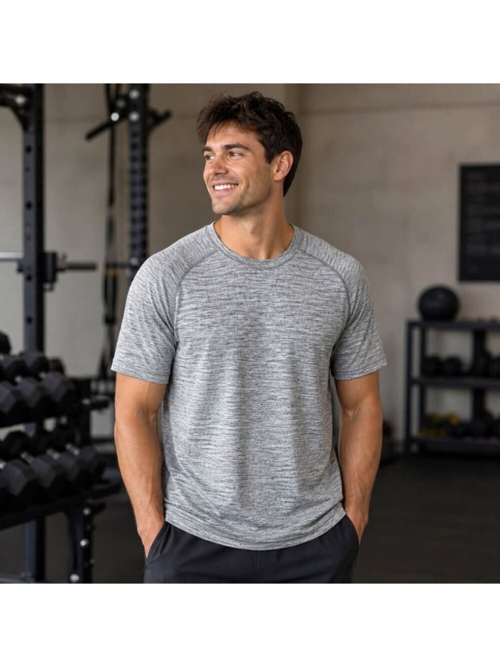 Lululemon Metal Vent Tech Shirt Men’s Medium Grey Athletic Gym Tee